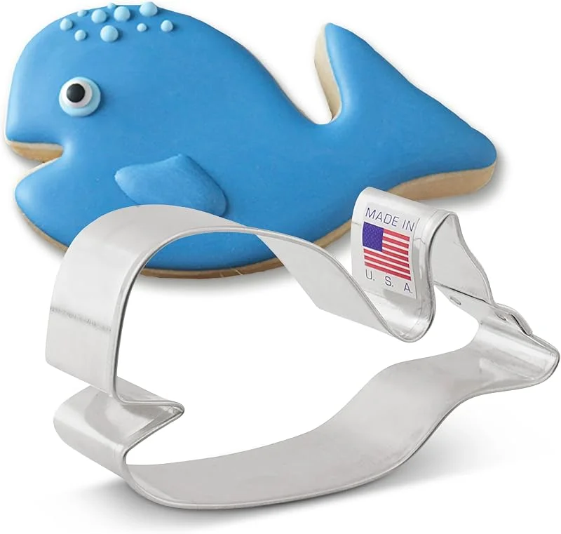 Visita la tienda de Ann Clark Cookie Cutters Ann Clark Cookie Cutters Cortador de galletas ballena adorable - 10, 2 cm — Hogar y cocina