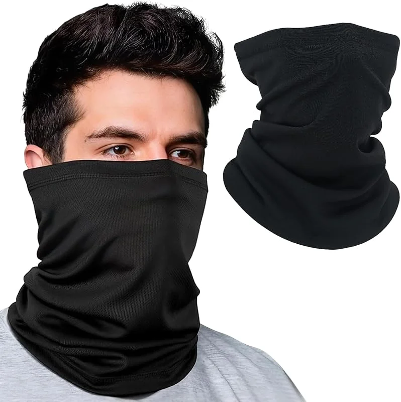 MUYAPAY Braga Cuello Invierno Lana Snood Bufanda, Multifunción Pasamontañas — Ropa Navidad