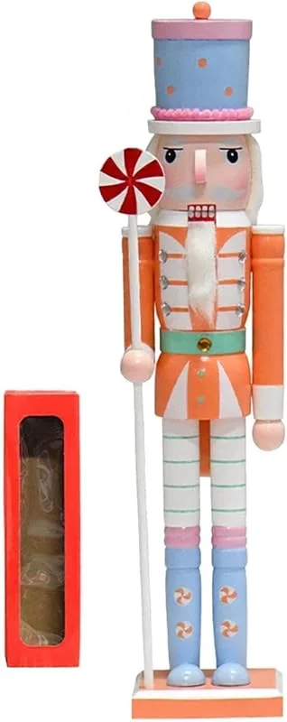Genérico Figuras Cascanueces Navideñas Decorativo Escultura Coleccionable Decorativa — Decoracion Navidad