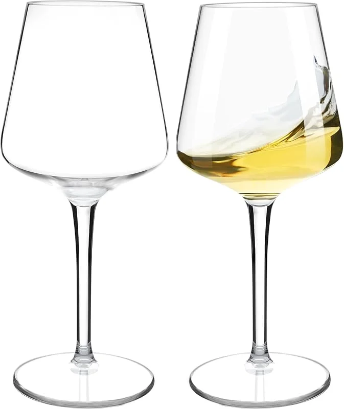 Visita la tienda de HAHASHOW HAHASHOW Irrompibles Copas de Vino Tinto de Plástico Tritan 445 ml Set de 2 — Vino y mesa festiva