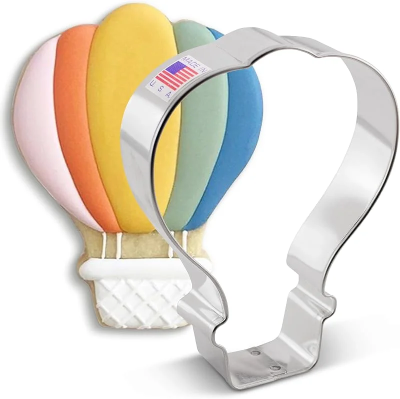 Visita la tienda de Ann Clark Cookie Cutters Ann Clark Cookie Cutters Cortador de galletas globo aerostático - 11, 4 cm — Hogar y cocina