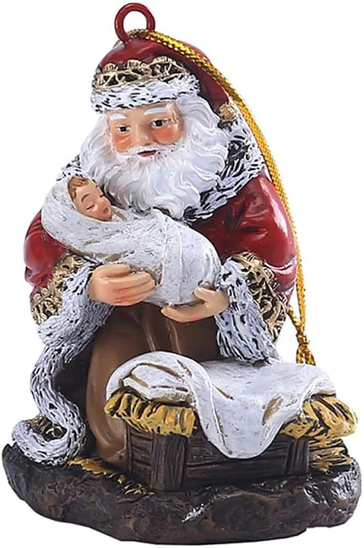 Visita la tienda de ABOOFAN Adorno de Escritorio Papá Noel de Resina, Decoración Navideña — Decoracion Navidad
