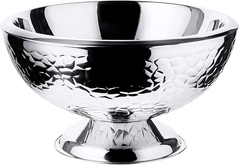 Visita la tienda de EDZARD EDZARD Champanera Capri (Ø 43 cm, H 24 cm), acero inoxidable — Vino y mesa festiva