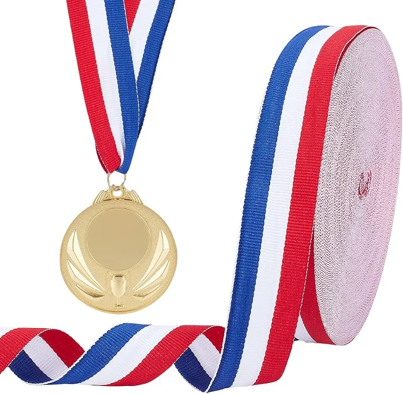 Visita la tienda de PH PandaHall PH PandaHall 45.7m Bandera de Francia - 30mm Rojo Blanco Azul Cinta de Grano Grande a Rayas para Artesanía Patriótica, Vacaciones de Navidad, Decoración de Año Nuevo y Embalaje de Regalo — Envoltorio regalo