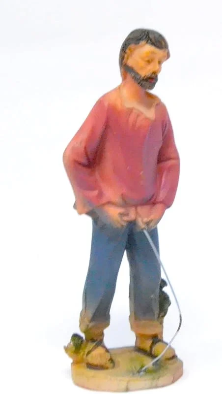 Genérico Figura del belén Oculto de 14cm. Encuentra la Figura navideña. orinando, meando el Hombre Que Hace orinando. estatuilla cagando. Conjunto de Escena de Natividad, Figuras, jesús. 3 Reyes. — Decoracion Navidad