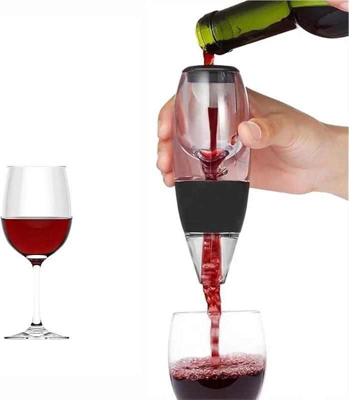 Visita la tienda de AIKARO AIKARO - Aerador de Aire para Vino Decantador Automático con Filtro y Base — Vino y mesa festiva