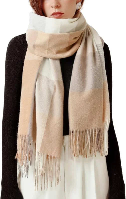 Visita la tienda de NLAND Bufanda Grande para Mujer Invierno - Pañuelos Cuello Fular Suave y Cálido — Ropa Navidad