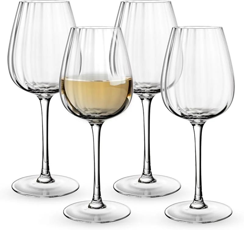 Villeroy & Boch Copa Para Vino Blanco Rose Garden, Set De 4, 125 Ml, Cristal — Vino y mesa festiva