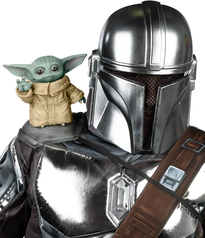 Visita la tienda de Rubies Rubies Muñeco Baby Yoda accesorio de disfraz The Mandalorian, Muñeco Oificial de Star Wars The Mandalorian, para halloween, navidad y carnaval — Ropa Navidad