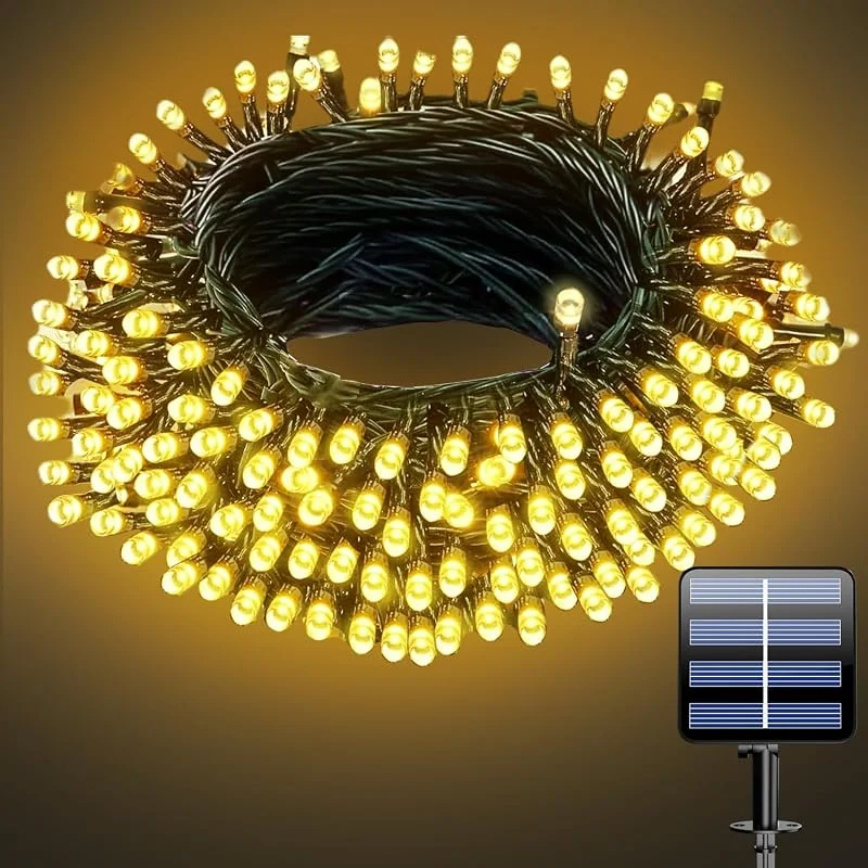 Visita la tienda de Electight Guirnalda Luces Exterior Solar, 10M 200 LED Cadena de Luces — Luces Navidad