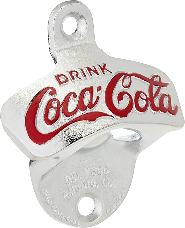 TableCraft Coca-Cola - Abrebotellas para montaje en pared (tamaño pequeño) — Vino y mesa festiva