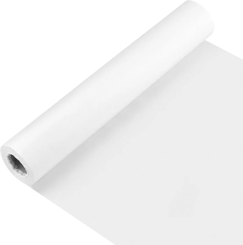 OTYMIOW Rollo Papel de Calco Dibujo 30 cm × 30 m Transparente Translúcido de 29 g, m² Papel-Boceto Rollo de PapelCalco para Plantillas de Modista para Bocetos y Calcos, Confección y Costura — Envoltorio regalo