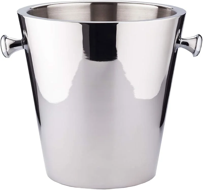 Visita la tienda de EDZARD EDZARD Champanera Sevilla (H 23 cm, Ø 22 cm), acero inoxidable — Vino y mesa festiva