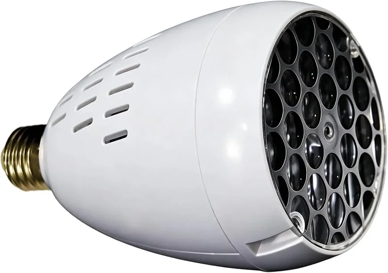 Jvjggag Bombilla de proyector de Navidad con diseño de Papá Noel, 4 W, diseño de — Luces Navidad