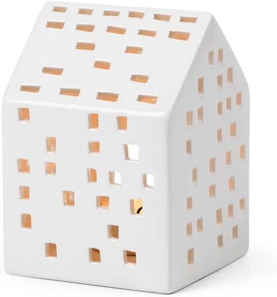 Visita la tienda de HAK Kähler Kähler Lichthaus Classic Urbania - Objeto Coleccionable, diseño danés, Color Blanco — Adviento y mesa