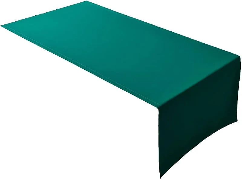 Lemos Home Camino de Mesa, 100% algodón, colección Concepto, Color y tamaño a Elegir (Camino de Mesa - 30 x 100 cm, Verde Abeto) — Hogar y cocina