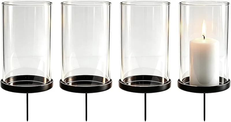Silkwish Juego de 4 candelabros de Adviento — Adviento y mesa