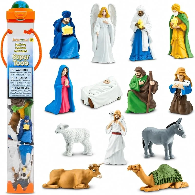 Safari Ltd. Ciclo de Vida de una Mariposa Monarca 43.9cm, Contiene 4 Figuras de Peces, No tóxico y libre de BPA, Apto para Niños de 3+, Safari Ltd — Decoracion Navidad