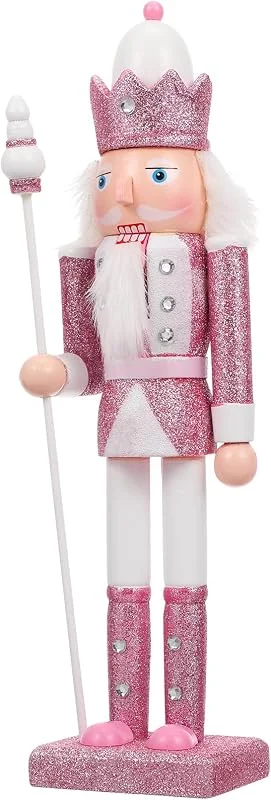 Visita la tienda de Cabilock Cabilock Figura de Cascanueces Muñeco de 12 pulgadas estilo baterista adorno para escritorio adorno de cascanueces decoración de muñecas de Navidad colgante para fiesta tienda — Decoracion Navidad