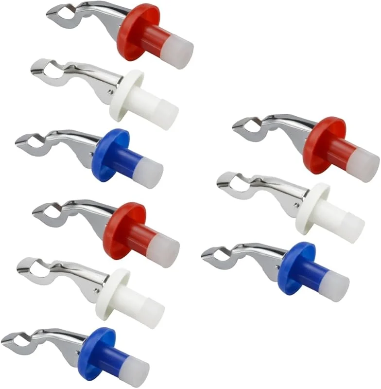 Visita la tienda de ABOOFAN ABOOFAN 9 Piezas Tapón De Botella Sellador Vacio Tapones De Botellas Reutilizables Tapón De Bebida Tapones De Vino Vacío Sellador Vacío Tapones De Vino Expandibles Rojo — Vino y mesa festiva