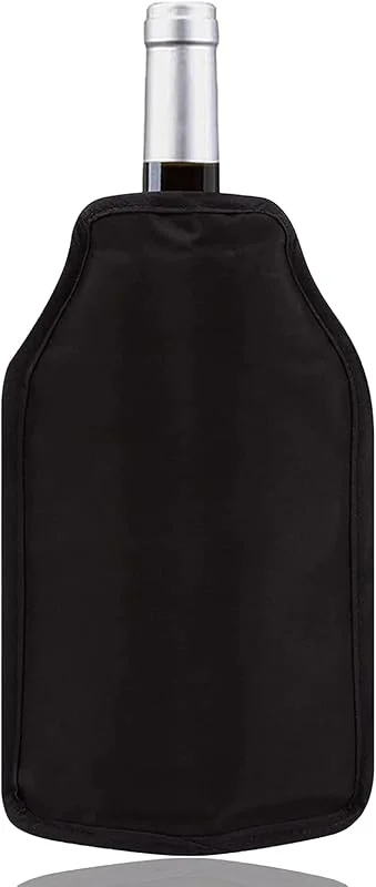 Ieron Enfriador de botellas para congelador, 23, 5 x 15, 5 cm, tela impermeable para enfriar botellas de vino, prosecco, champán, ideal para cenas, picnics, festivales — Vino y mesa festiva