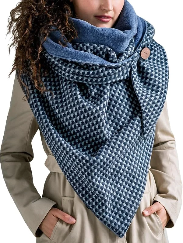 Visita la tienda de heekpek heekpek Bufanda Mujer Invierno Bufandas Cuello Chales con Botón — Ropa Navidad
