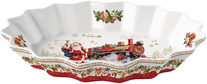 Easy Life PLATA OVAL 30X20, 5 CM EN PORCELAINA — Adviento y mesa