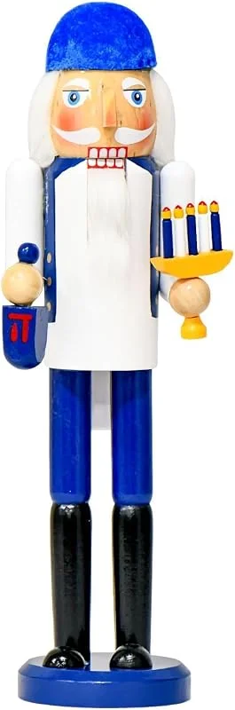 Generic Figuras de cascanueces para Navidad, escultura de mesa de madera — Decoracion Navidad