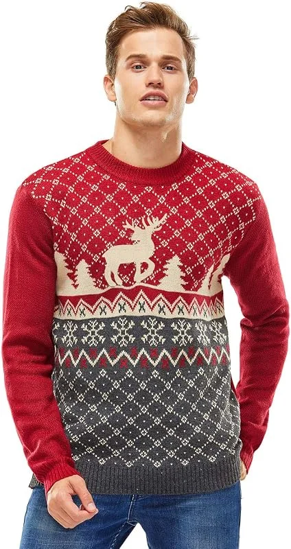 U LOOK UGLY TODAY Christmas Jumpers Suéter Hombre — Ropa Navidad