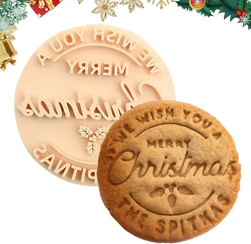 Generic Sello de galletas de Navidad, herramientas de prensa de fondant — Hogar y cocina