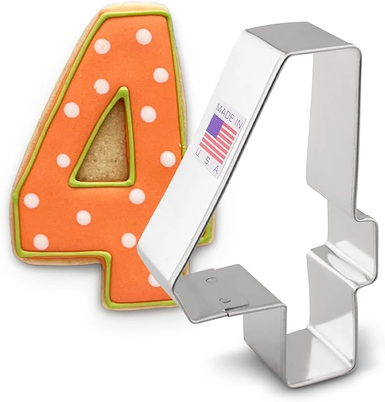 Visita la tienda de Ann Clark Cookie Cutters Ann Clark Cookie Cutters Número cuatro, #4, 8, 26 cm — Hogar y cocina