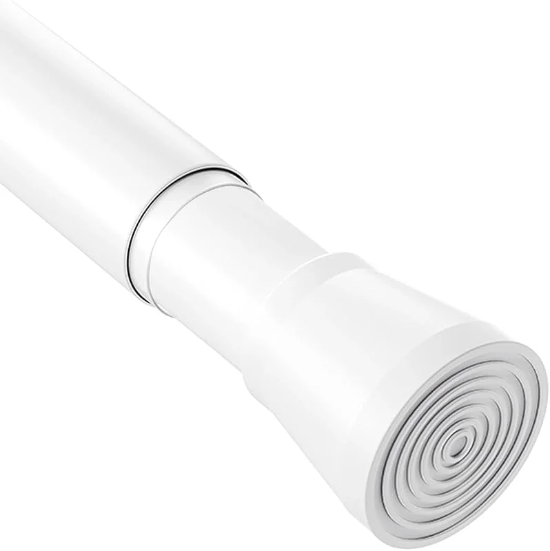 Visita la tienda de Rod&Trikin Barra Ducha Extensible Barra De Ducha Extensible Barra Para Cortinas Para Una Buena Sujeción Blanco 190-410Cm Ø32mm — Decoracion Navidad