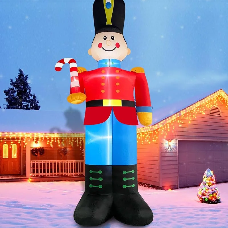Visita la tienda de Danxilu 3, 66M Cascanueces Inflable de Gran Tamaño para Decoración Navideña Exterior — Decoracion Navidad