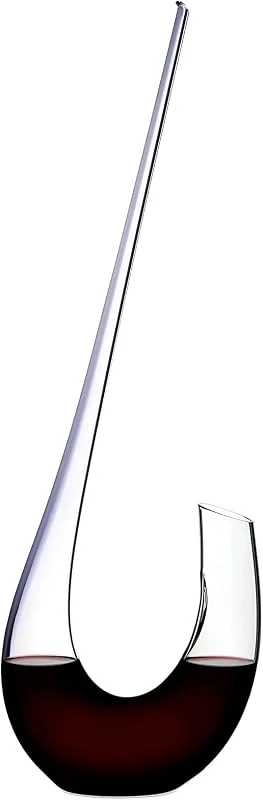 RIEDEL 2007, 02 S1 Winewings Decantador de vino, 28 onzas, transparente — Vino y mesa festiva