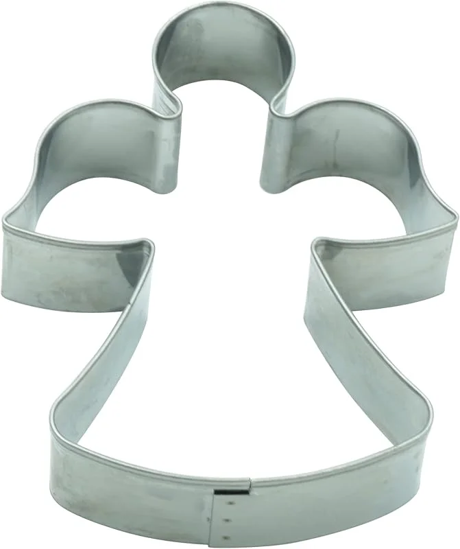 BekkiB - Molde para galletas "Engel" - aprox. 8, 2 cm, cortador de galletas de acero inoxidable, apto para lavavajillas - 3425 — Hogar y cocina