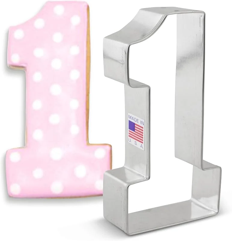 Visita la tienda de Ann Clark Cookie Cutters Ann Clark Cookie Cutters Cortador de galletas número 1 grande - 11, 5 cm - Acero fabricado en EE. UU. — Hogar y cocina