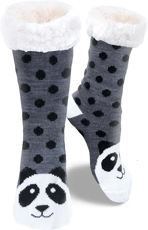LIBRNTY Calcetines de Navidad, calcetín Mujer, Mujer calcetín de Piso Invierno, Casa Abrigados Tejidos, Navidad, Invierno Térmico Calcetines para Niños y Niñas, Nuevas actualizaciones en 2025 — Decoracion Navidad