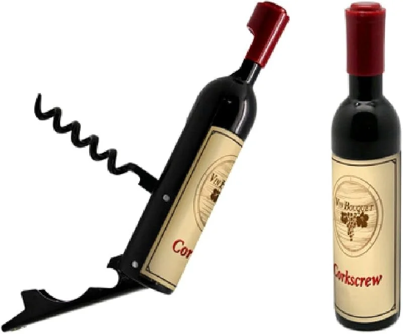 Visita la tienda de VB VIN BOUQUET Vin Bouquet FID 313 - Sacacorchos Botella de Vino, Sacacorchos Camarero, diseño Original — Vino y mesa festiva