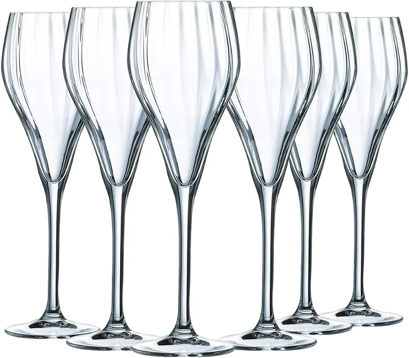 Chef & Sommelier Copas de Champagne Symétrie 16 cl Juego de 6 — Vino y mesa festiva