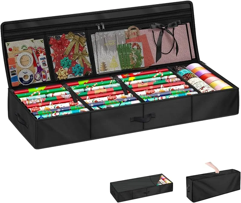 LAMUNI Bolsa de Almacenamiento de Papel de Regalo 90x30x12cm — Envoltorio regalo