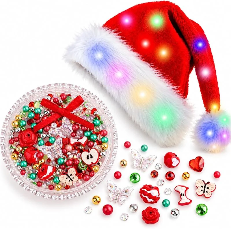 MYPPRFC Gorro Papá Noel Adulto XL Terciopelo Grande Talla Disfraz Navidad Fiesta — Ropa Navidad