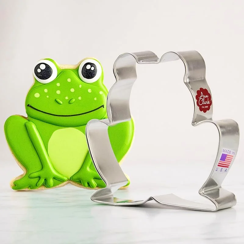 Visita la tienda de Ann Clark Cookie Cutters Ann Clark Cute Frog - Cortador de galletas (9, 53 cm), fabricado en Estados Unidos — Hogar y cocina