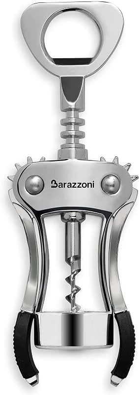 Visita la tienda de Barazzoni Barazzoni 8640020500 My Utensil - Sacacorchos y abrebotellas, Acero Inoxidable — Vino y mesa festiva