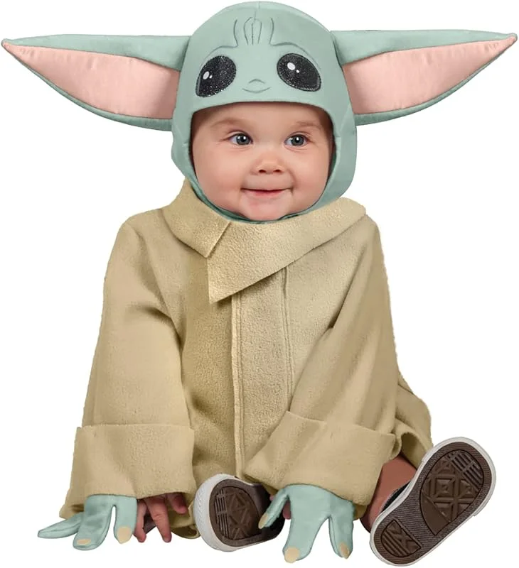 Visita la tienda de Rubies Rubie's - Disfraz oficial de Disney Star Wars The Child, Mandalorian — Ropa Navidad