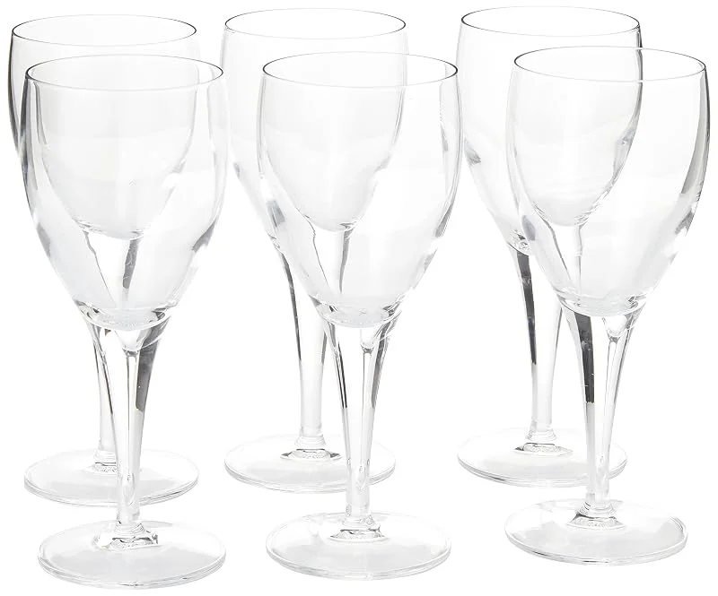 Luigi Bormioli Michelangelo copas de vino tinto 7.75oz, 225 ml – juego de 6, Luigi Bormioli cristalería, vino tinto Goblets, Michelangelo copas de vino — Vino y mesa festiva