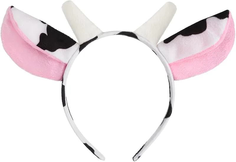 WLLHYF Animals Headband, Animal Costume Christmas Cute Animals Ear Xmas Hair Band Party Cosplay Costume Hair Hoop Accessories New Year Headwear for Kids and Adults — Ropa Navidad