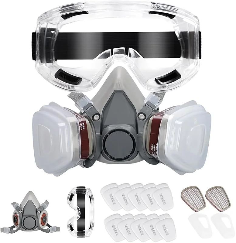 Visita la tienda de ROXIIFEE Máscara Respiratoria silicona con gafas Reciclable, Pintura e Impresión 3D — Cena a la luz de velas