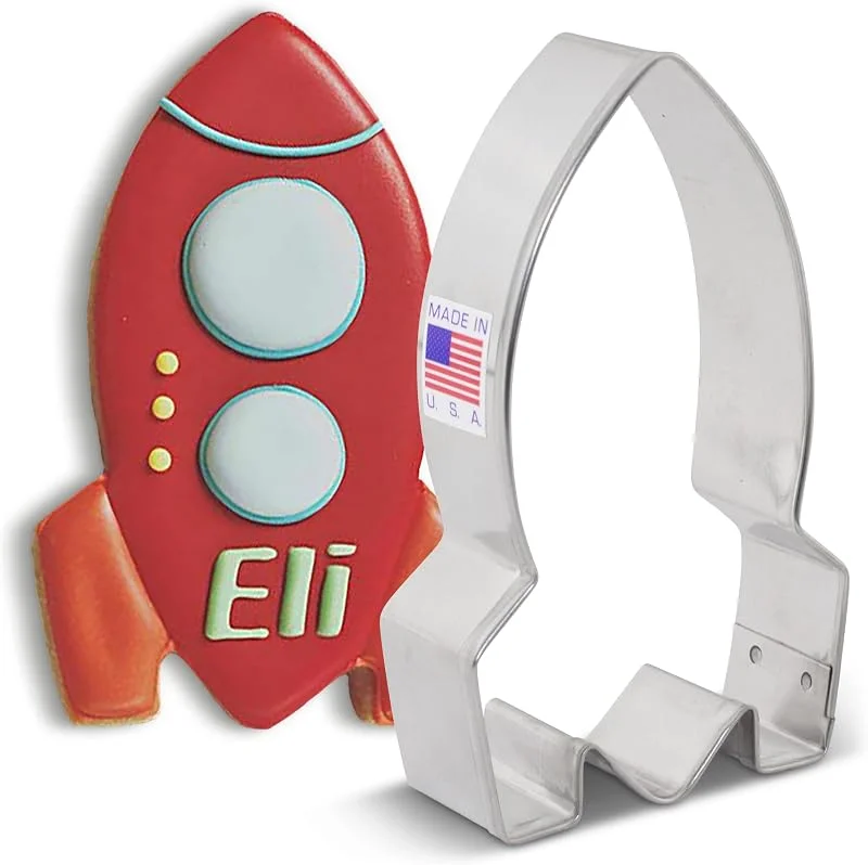 Visita la tienda de Ann Clark Cookie Cutters Ann Clark Cookie Cutters Cortador de galletas cohete - 10, 2 cm — Hogar y cocina