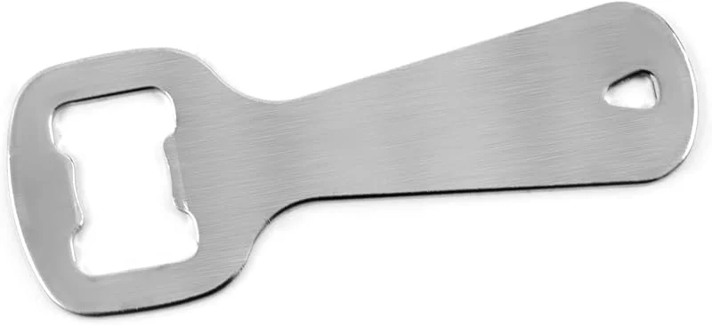 Visita la tienda de Fackelmann FACKELMANN Descapsulador plano Botella, Abridor Plano con diseño sencillo y liso, descapsulador cromado de 11x4, 2cm, 1ud. — Vino y mesa festiva