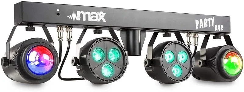 Visita la tienda de MAX MAX PartyBar1 Barra de iluminación con focos PAR y Jelly Moon — Luces Navidad
